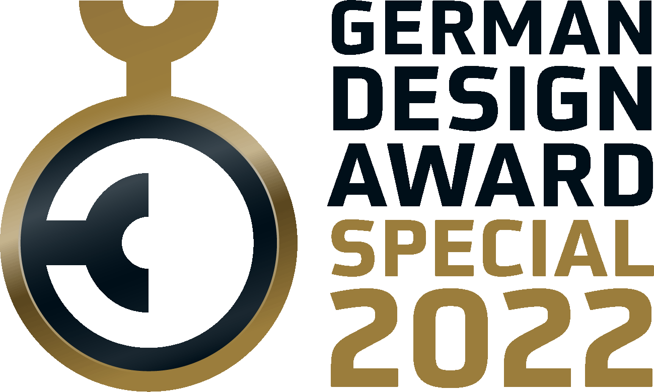 Logo des German Design Awards Schmuck Gewinner Maren Jewellery