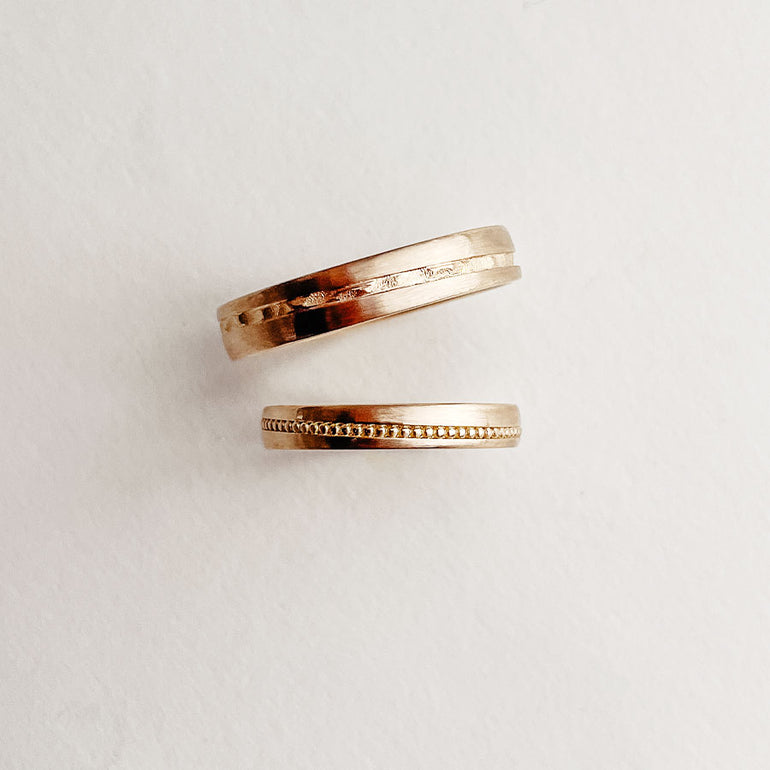 Eheringe aus Rosegold Sonderanfertigung