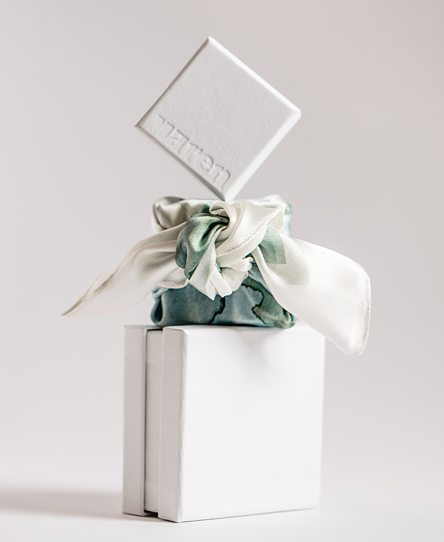 Schmuck Weihnachtsgeschenk von Maren Jewellery in nachhaltiger Verpackung