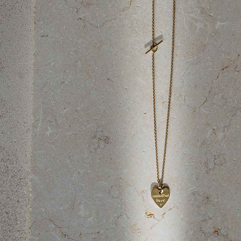 Herz Kette in Gold