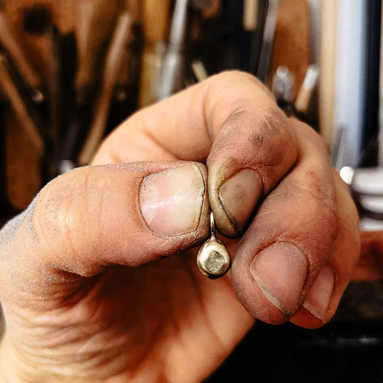 Gold Nugget Anhänger