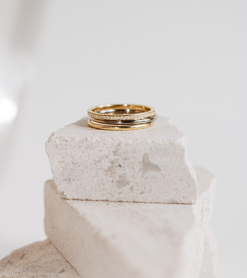 Eternity Ringe aus recyceltem Gold von Maren Jewellery
