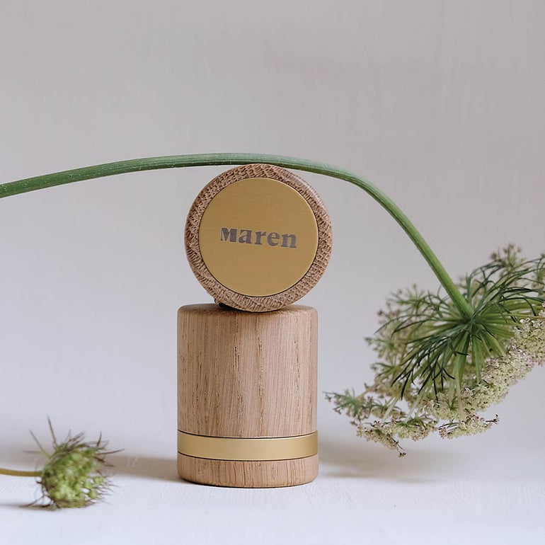 Dose aus Holz für Eheringe