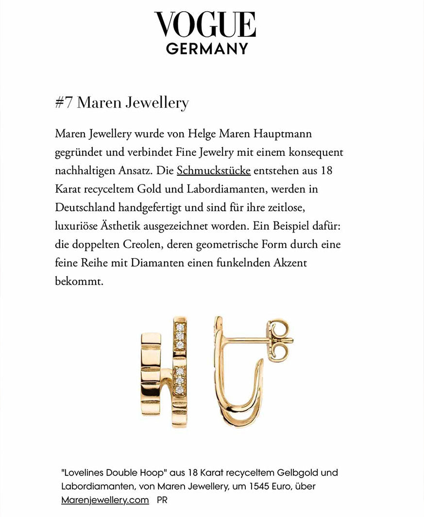 Vogue zeigt die perfekten Creolen