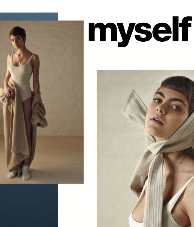 Die Myself präsentiert die Ketten von Maren Jewellery aus recyceltem Gold