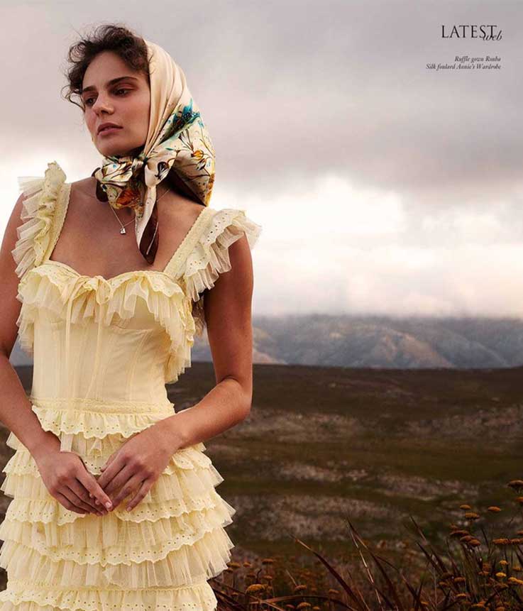 Der nachhaltige Schmuck von Maren Jewellery wird im Latest Web Magazin beworben