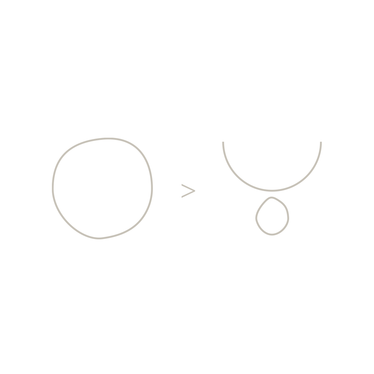 Symbol für den Remold Service von Maren aus Altgold wird ein neuer Anhänger geschmolzen