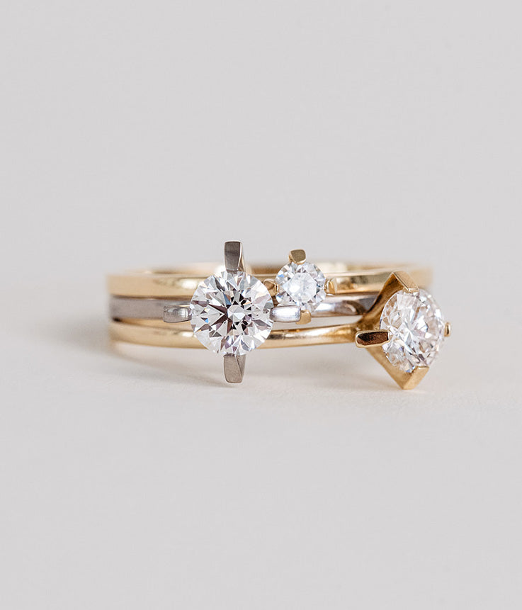 Achtsame Solitär Verlobungsringe von Maren Jewellery