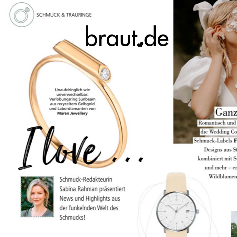 sunbeam Verlobungsring empfohlen in der Braut de