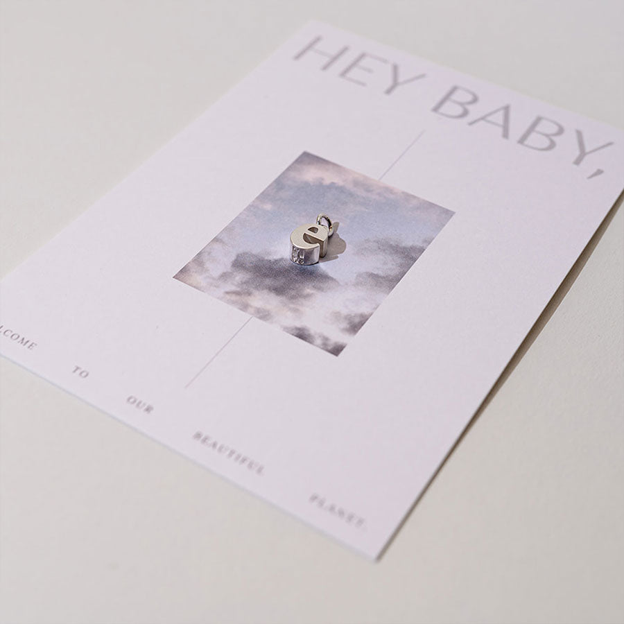 Welcome Baby Postkarte & Willkommenskarte