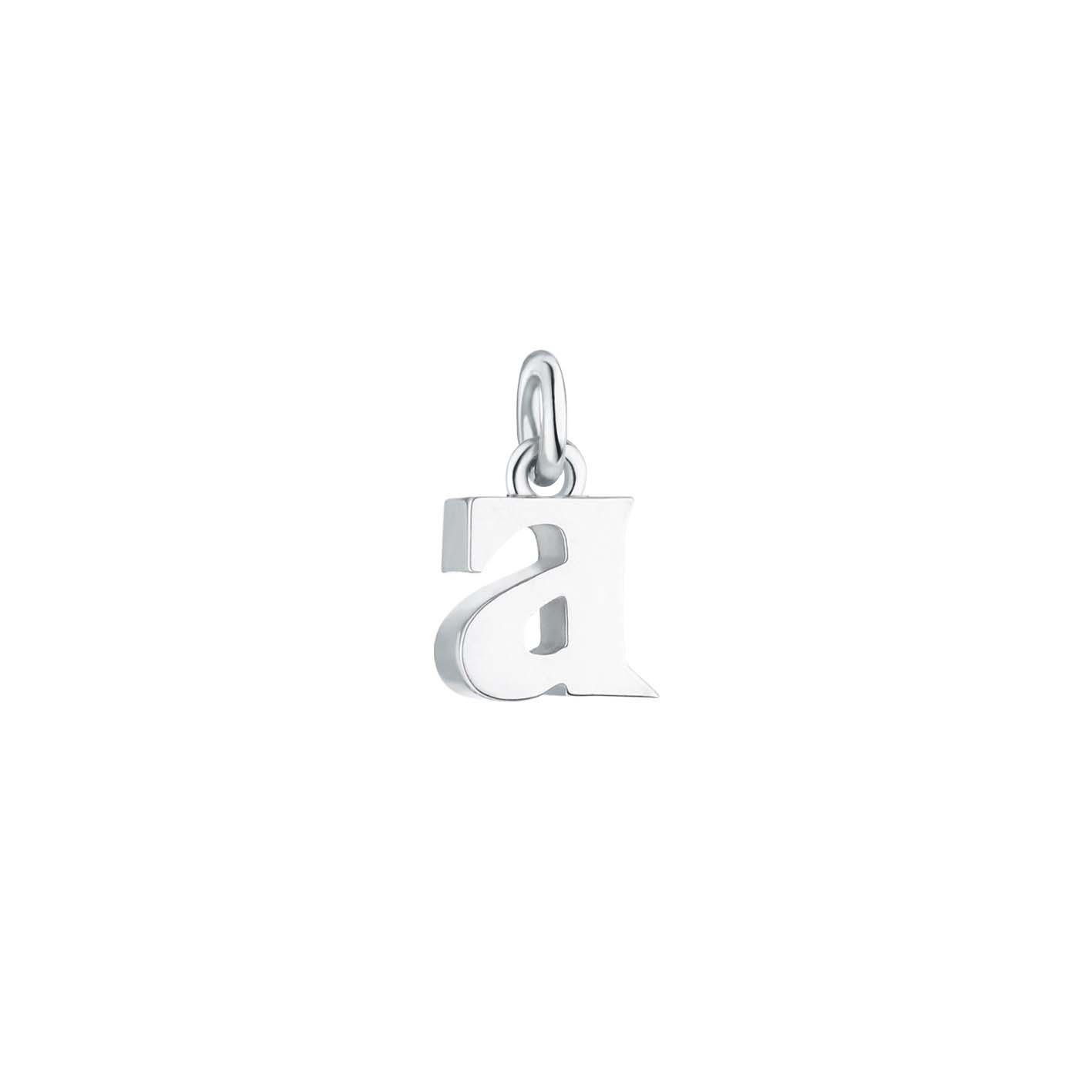 Kettenanhänger Buchstaben: Silber von A - Z