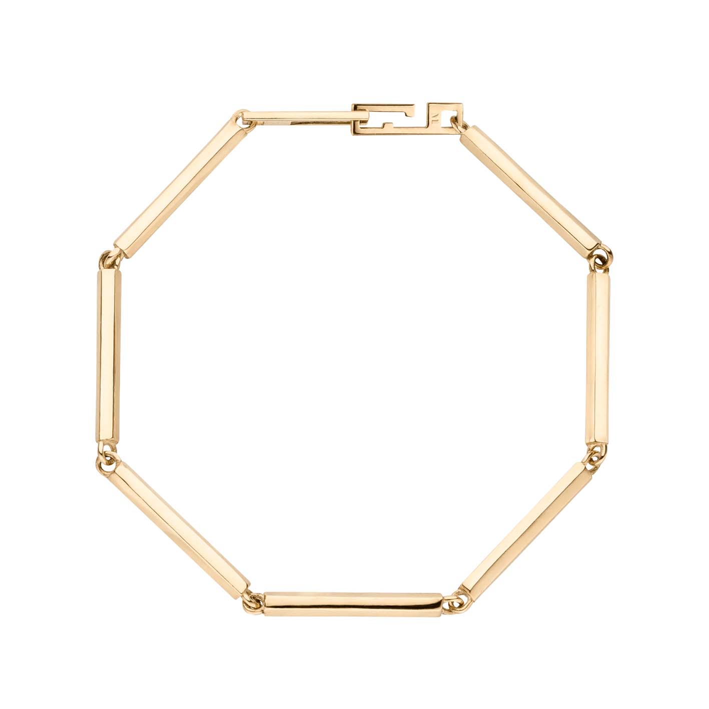Minimalistisches Stab Armband aus 750er Gold