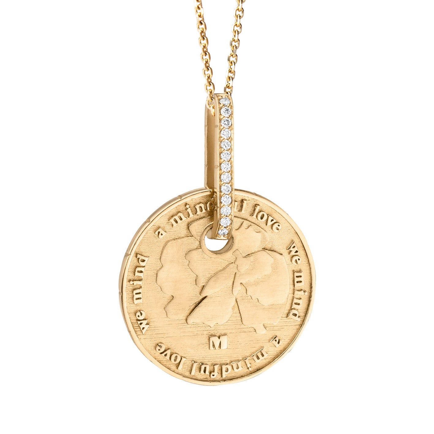 Wildflowers Kette: Münze mit Design Award