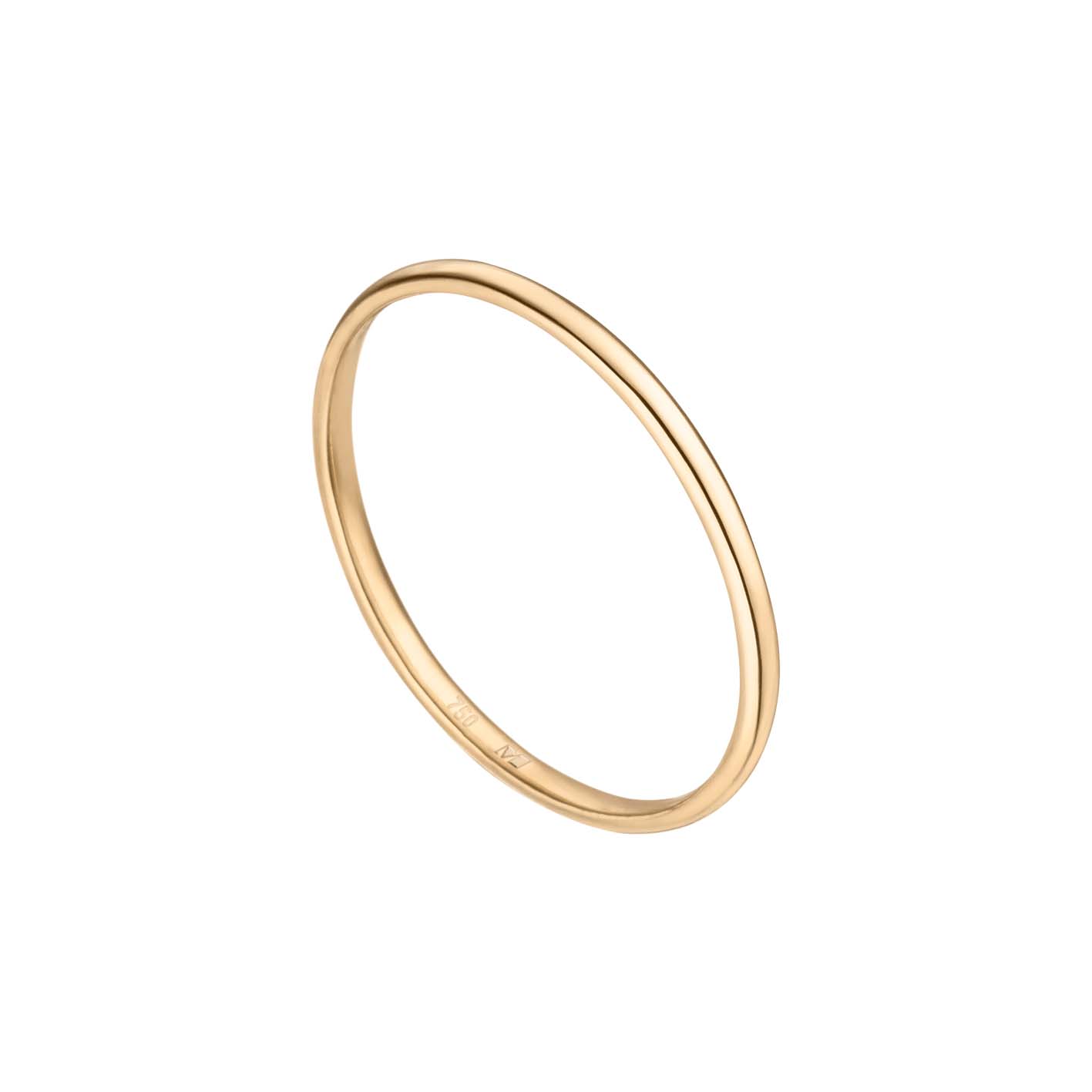 Ehering Gold: Schlicht & filigran